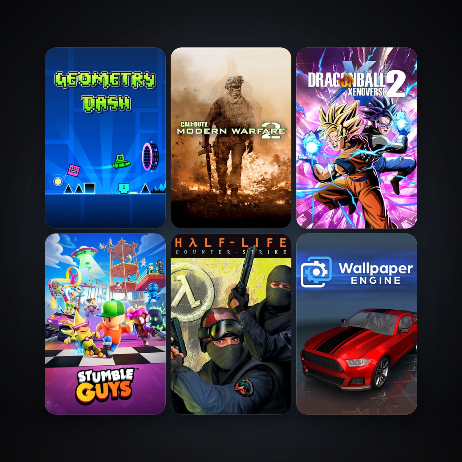 Counter-Strike + Left 4 Dead 2, 62 games, clean — HabibiAccounts