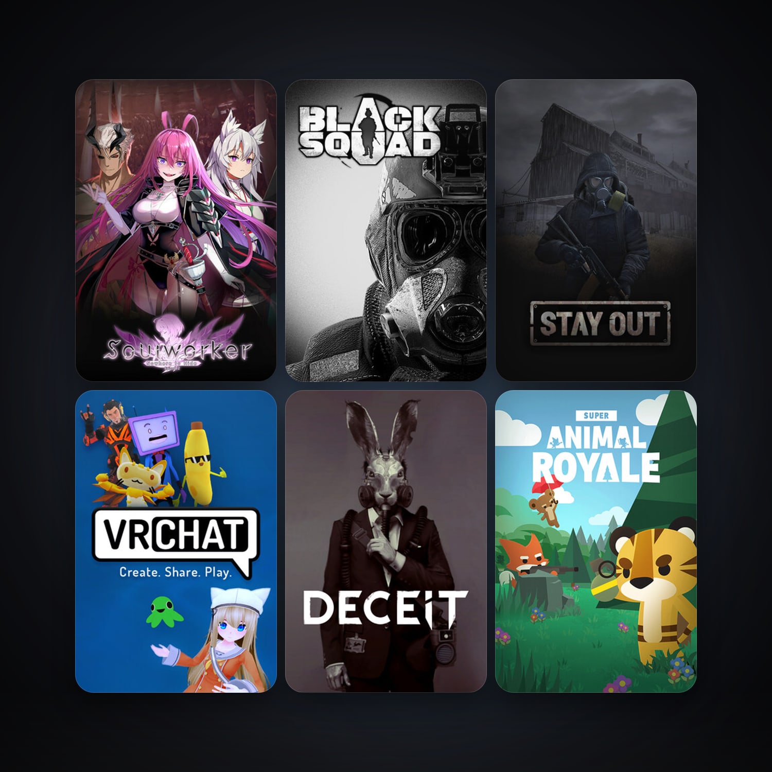 VRChat + Deceit, 10 games, clean — HabibiAccounts