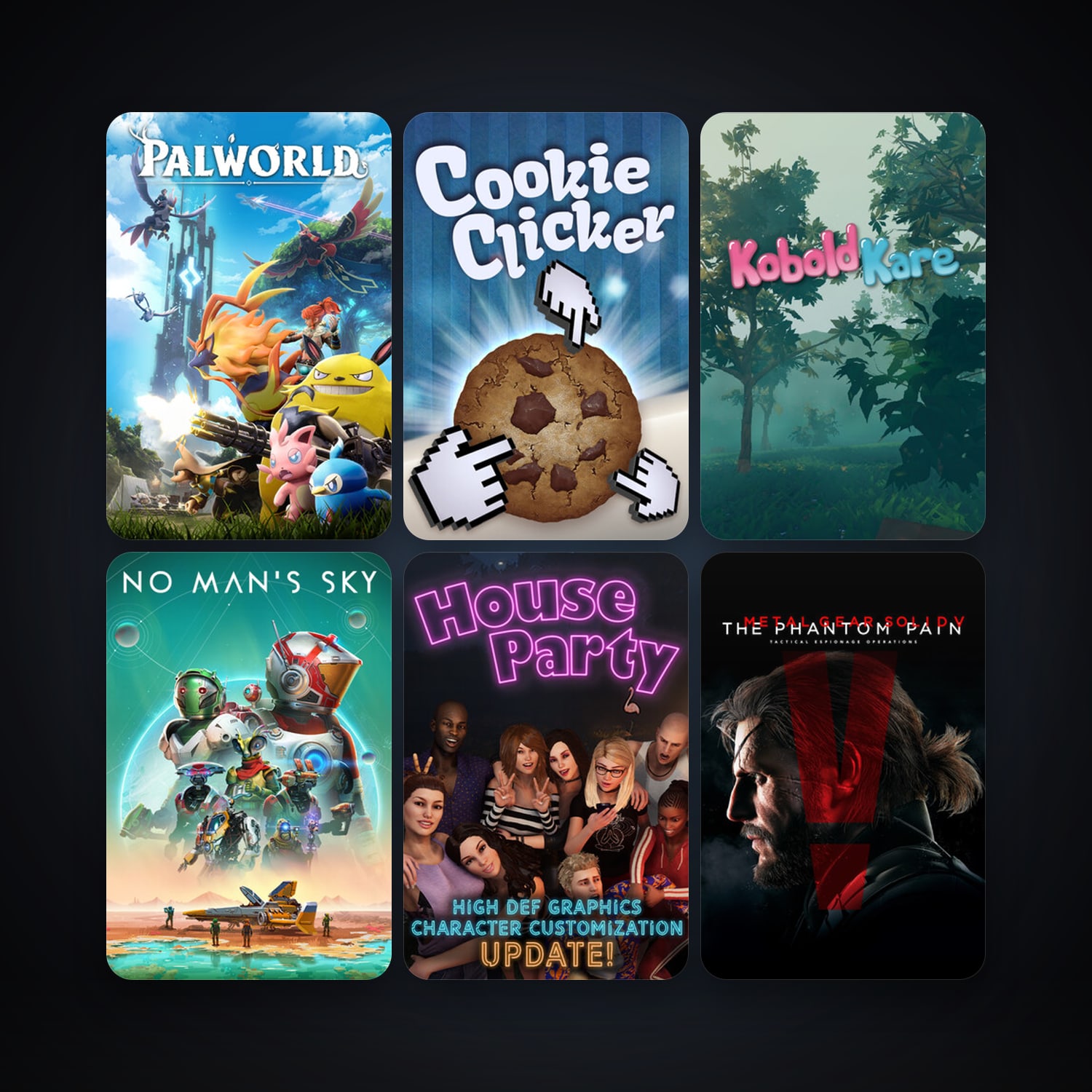 No Man's Sky + Metal Gear Solid V: THE Phantom Pain, 70 games, Steam 10, clean — HabibiAccounts