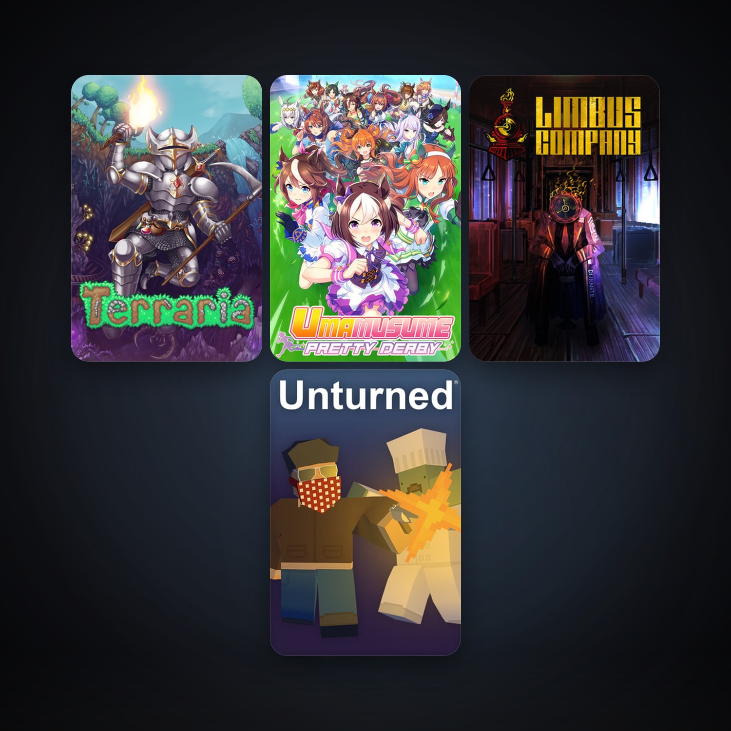 Terraria + Unturned, 10 games, clean — HabibiAccounts