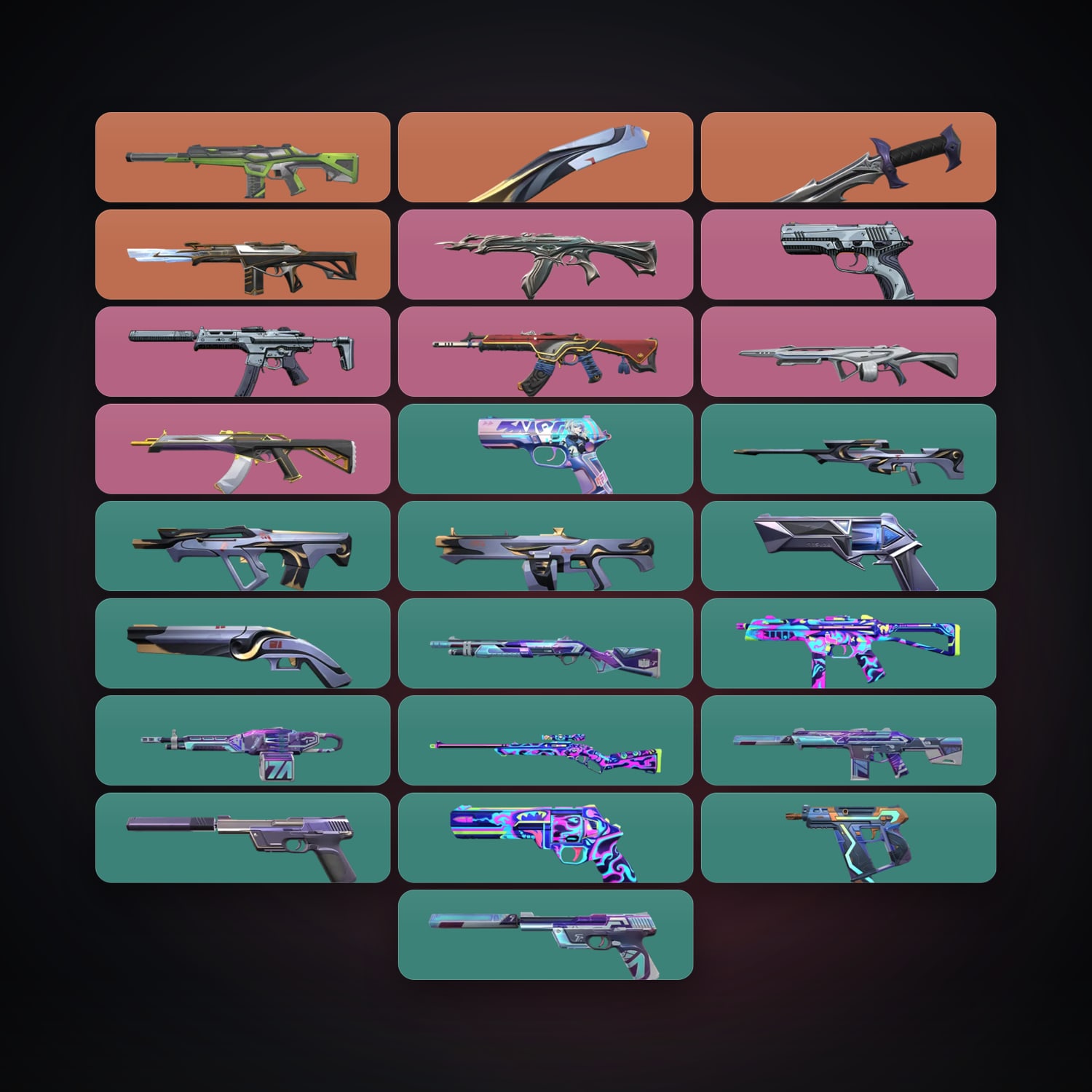 EU Bronze 2 locker — 2 knives, 26 skins, lvl 173 — HabibiAccounts