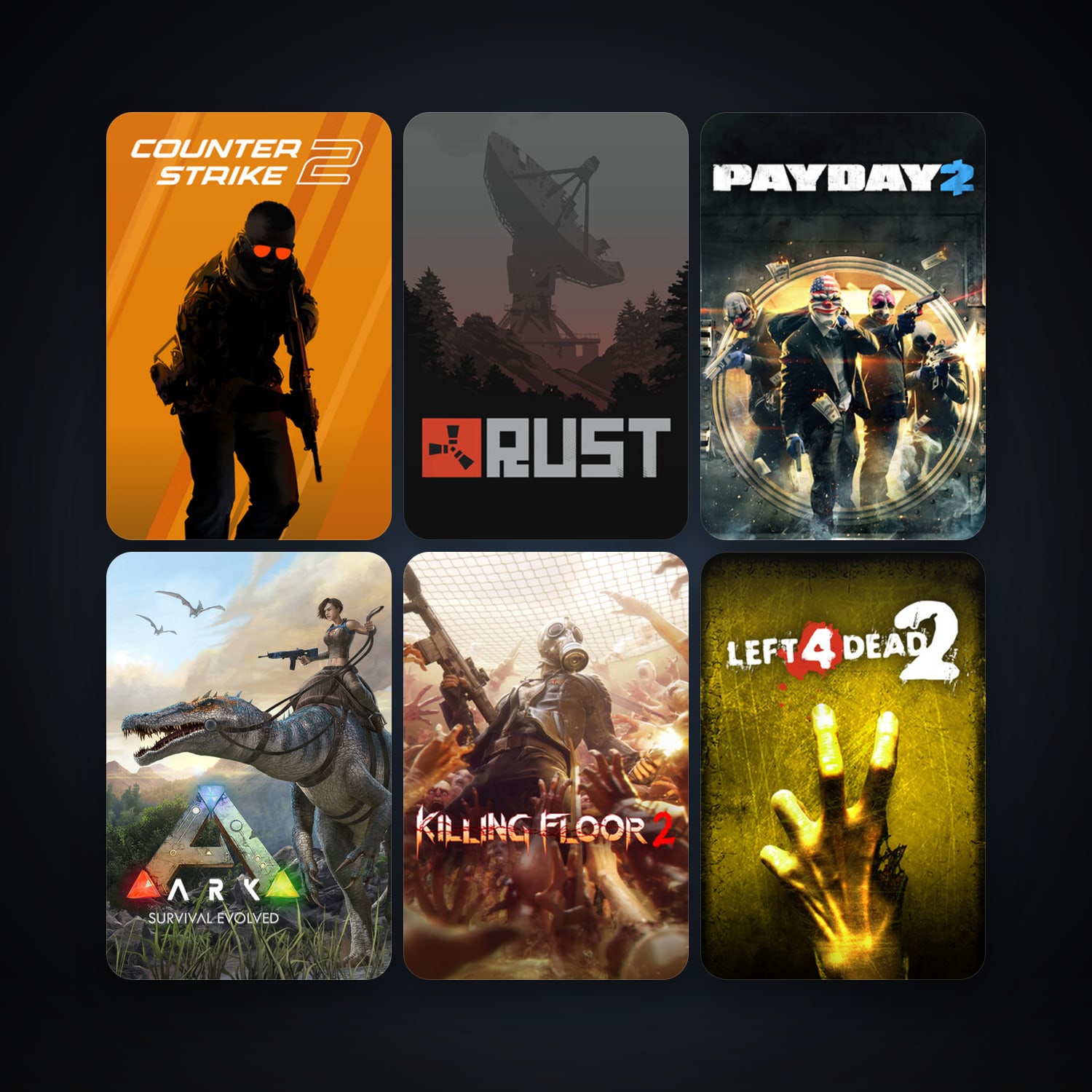 Left 4 Dead 2 + CS2 Prime, 70 games, Steam 10, clean — HabibiAccounts
