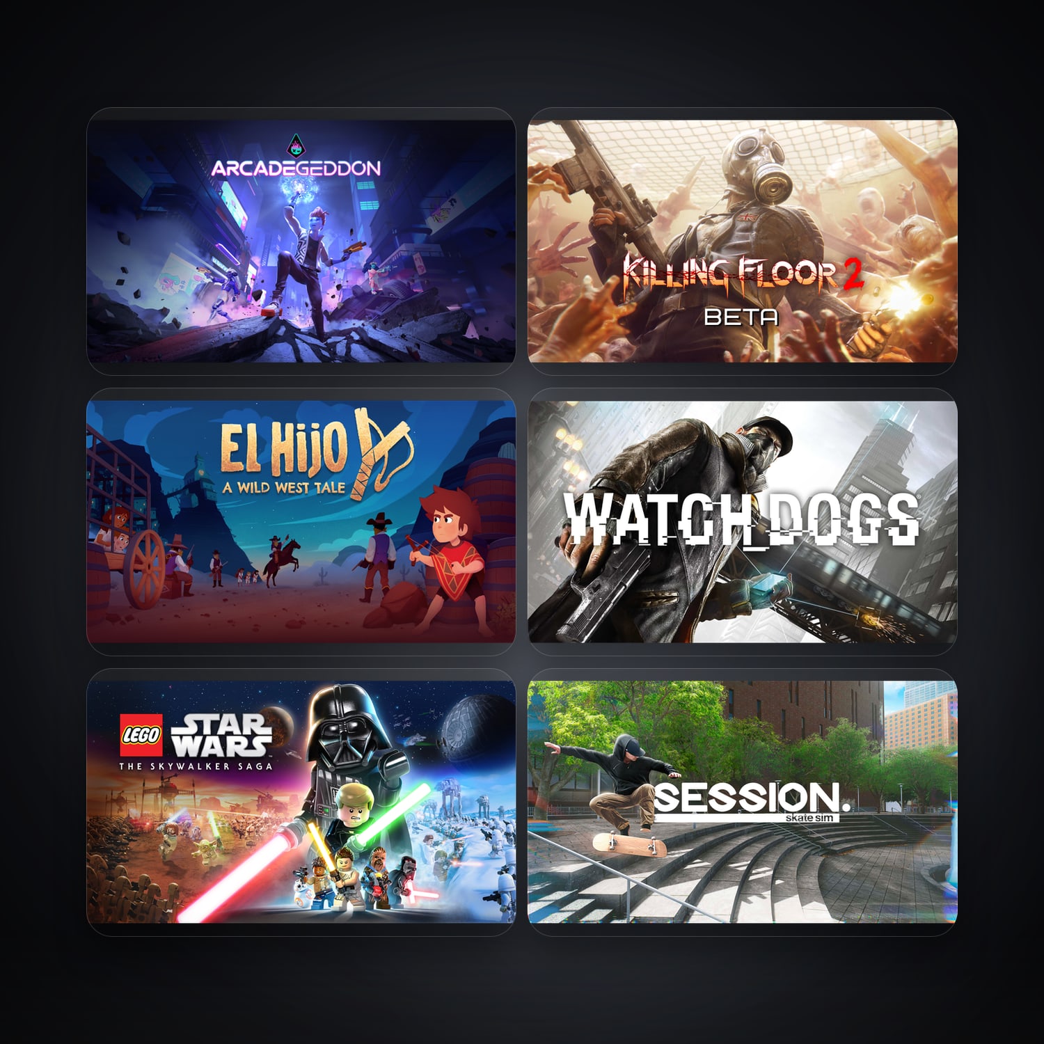 Epic Arcadegeddon + KillingFloor2Beta — US — 126 games — HabibiAccounts