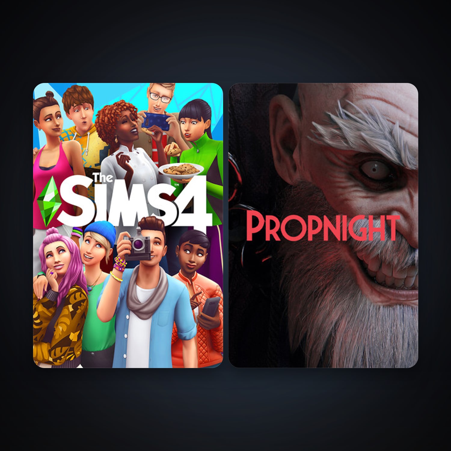 Steam account: The Sims 4 + Propnight, 2 games, clean — HabibiAccounts