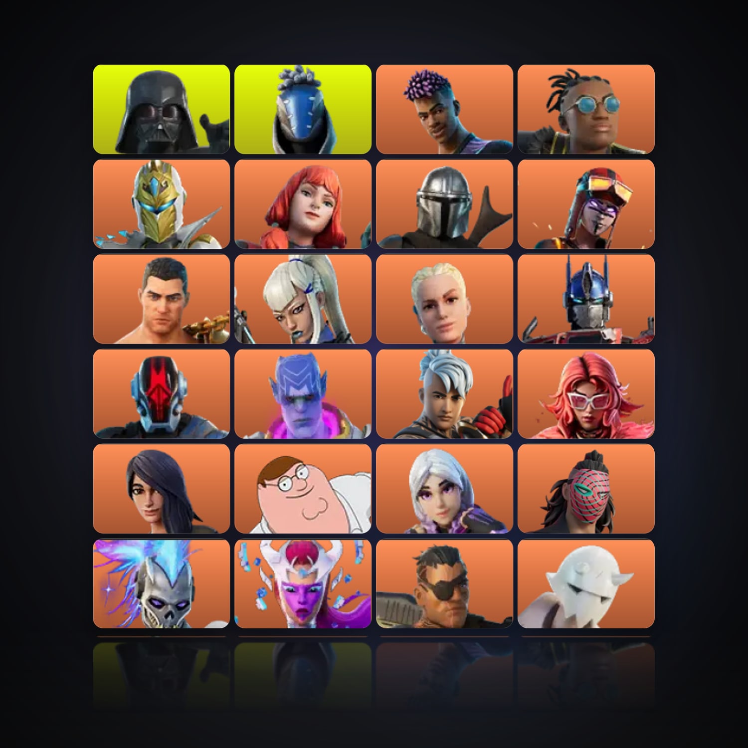Fortnite | 272 Skins | 800 V-Bucks | Level 4831 | 476 Wins — HabibiAccounts