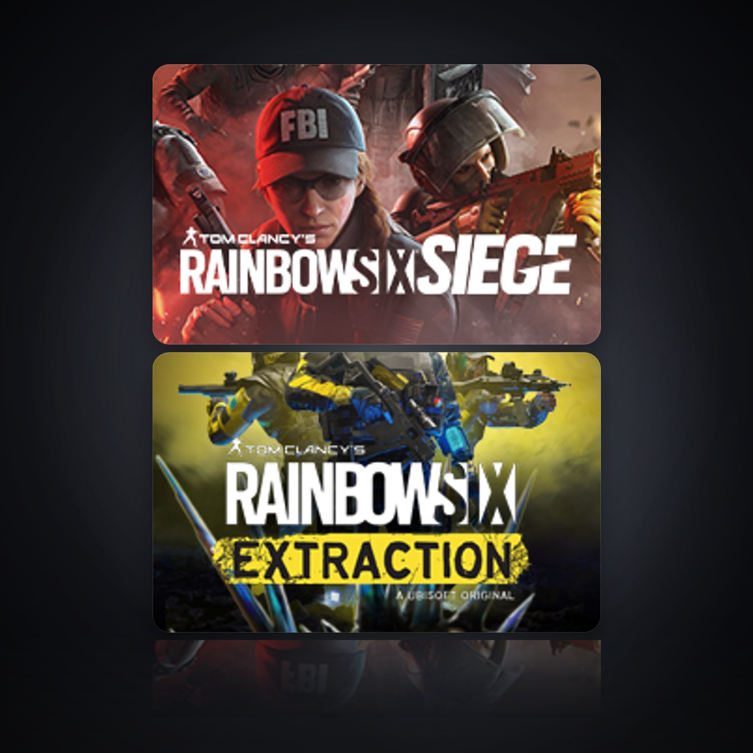 هالحساب يوبيسوفت فيه Tom Clancy's Rainbow Six Siege (Steam) وTom Clancy's Rainbow Six Extraction، GB — HabibiAccounts