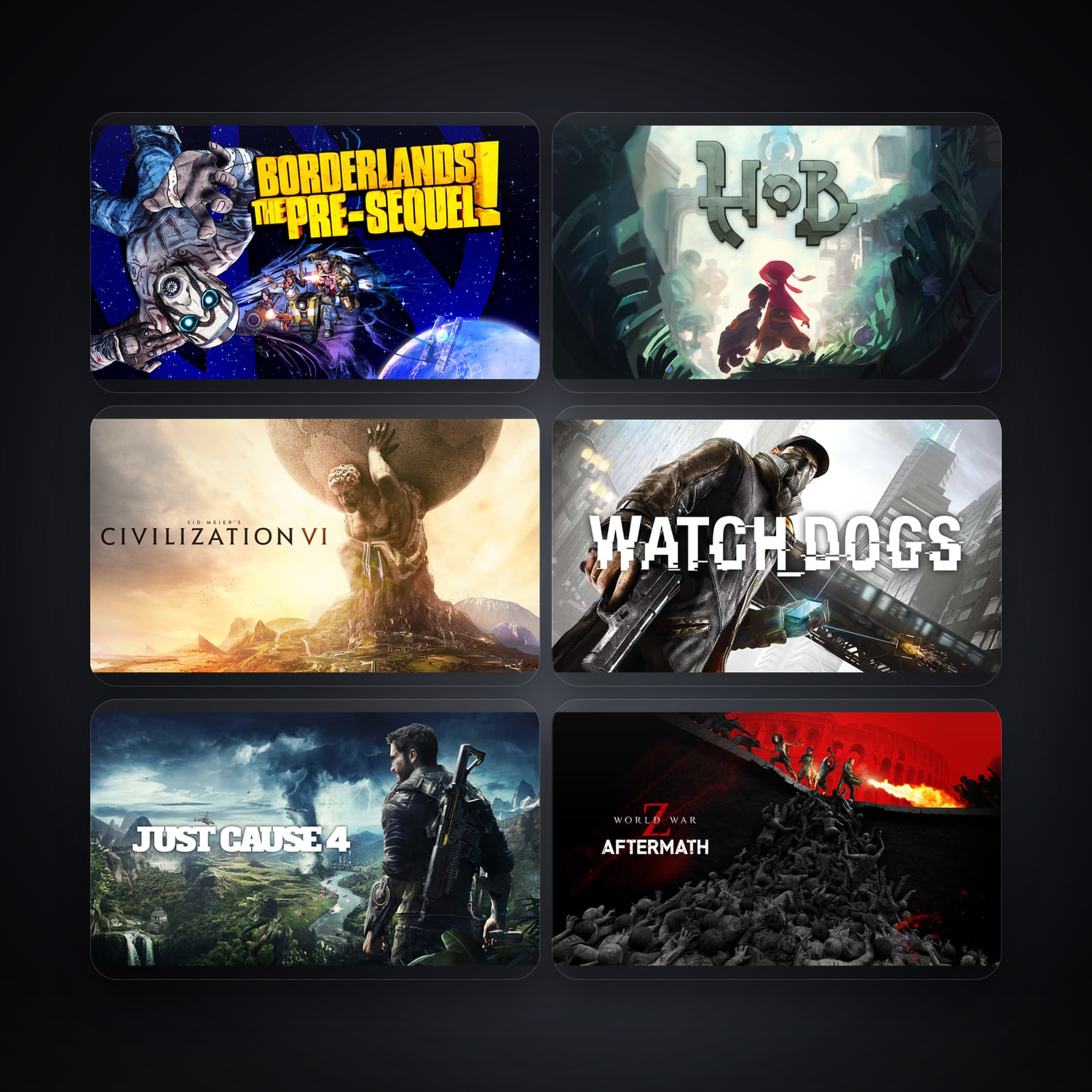 Epic Borderlands: The Pre-Sequel + Hob — BR — 197 games — HabibiAccounts