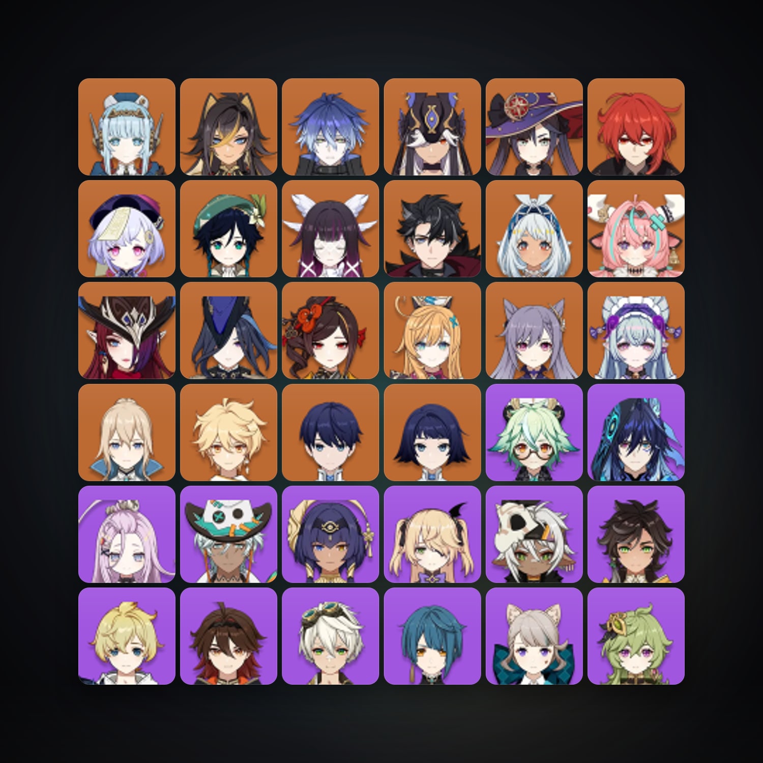 Genshin Impact | AR 59 | 68 Chars | 19× 5★ — Genshin / miHoYo Account — HabibiAccounts