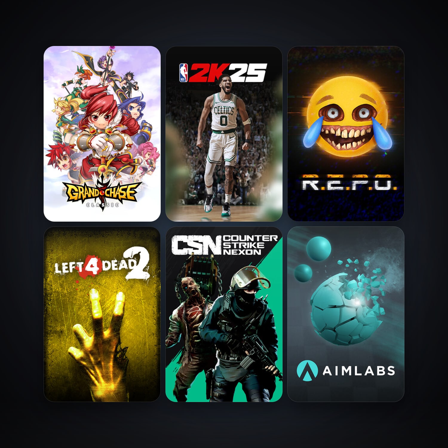 Left 4 Dead 2 + Counter-Strike Nexon: Studio, 9 games, clean — HabibiAccounts