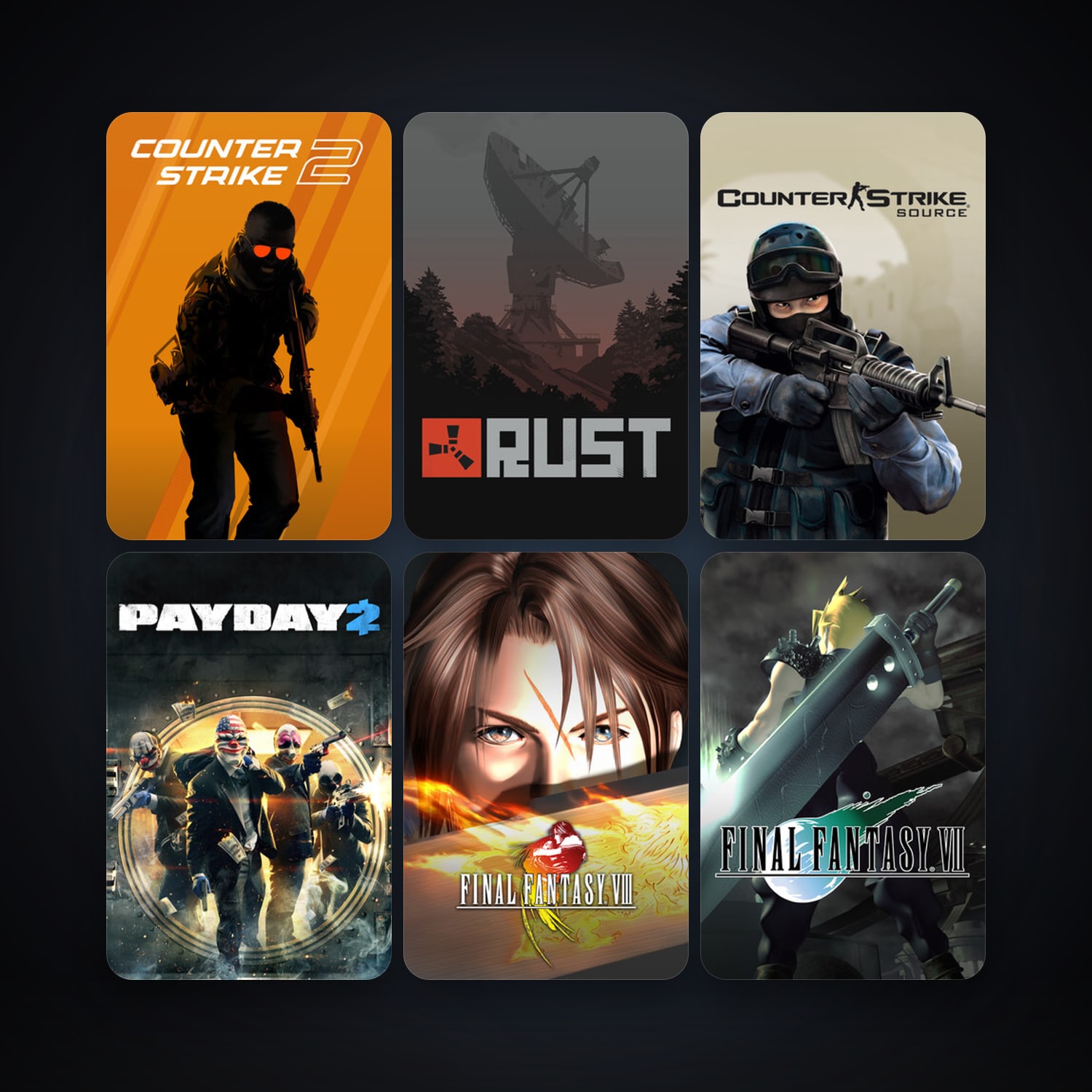 Counter-Strike: Source + CS2 Prime, 27 games, Steam 12, clean — HabibiAccounts