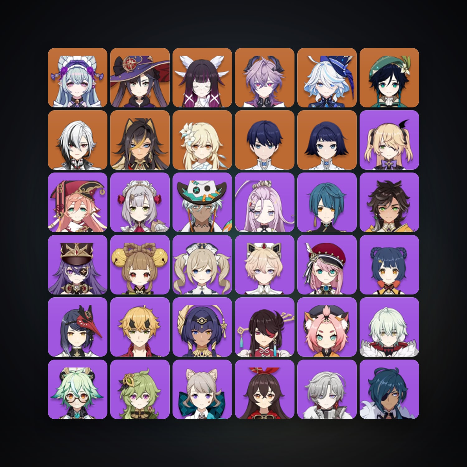 Genshin Impact | AR 56 | 46 Chars | 8× 5★ — Genshin / miHoYo Account — HabibiAccounts
