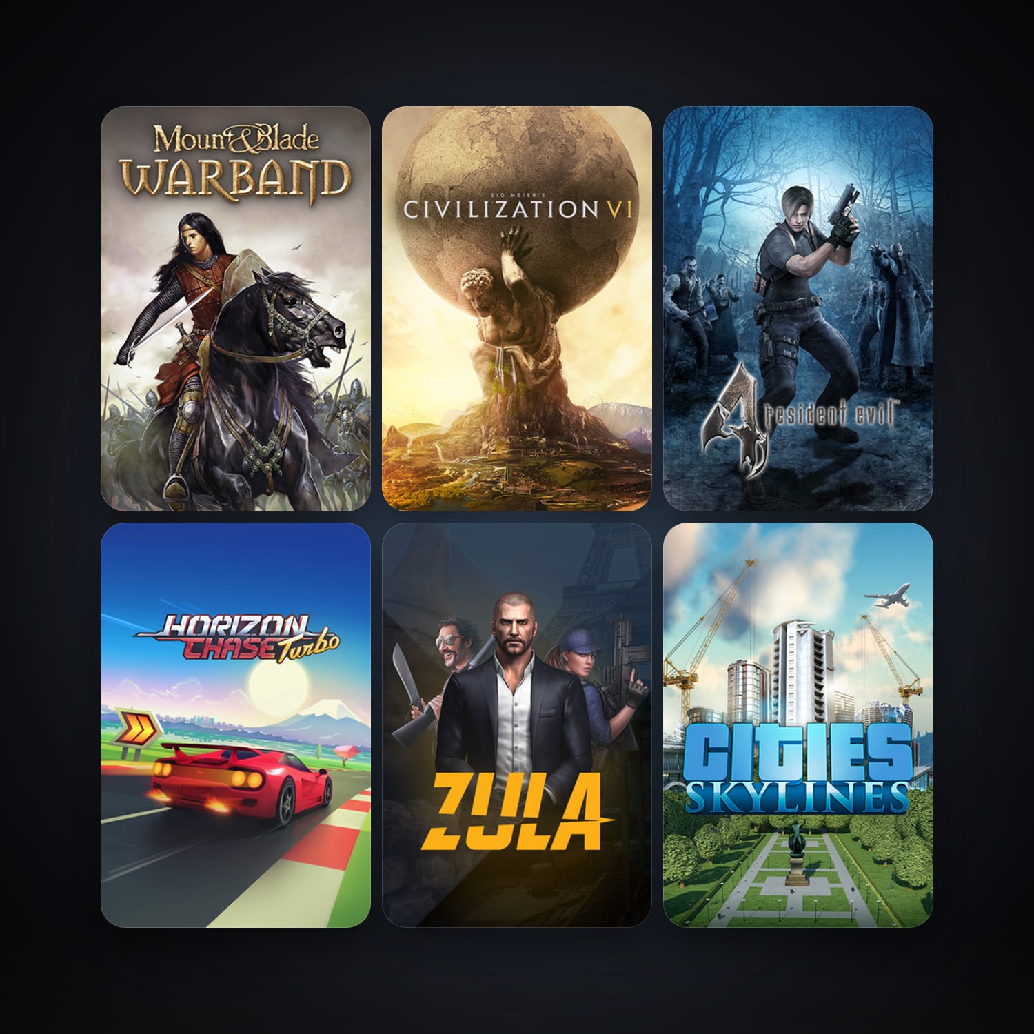 Mount & Blade: Warband + WAKFU, 32 games, clean — HabibiAccounts