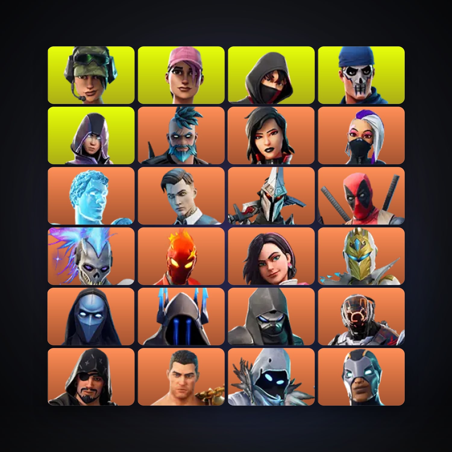 Fortnite | 248 Skins | 400 V-Bucks | Level 1973 | 484 Wins — HabibiAccounts