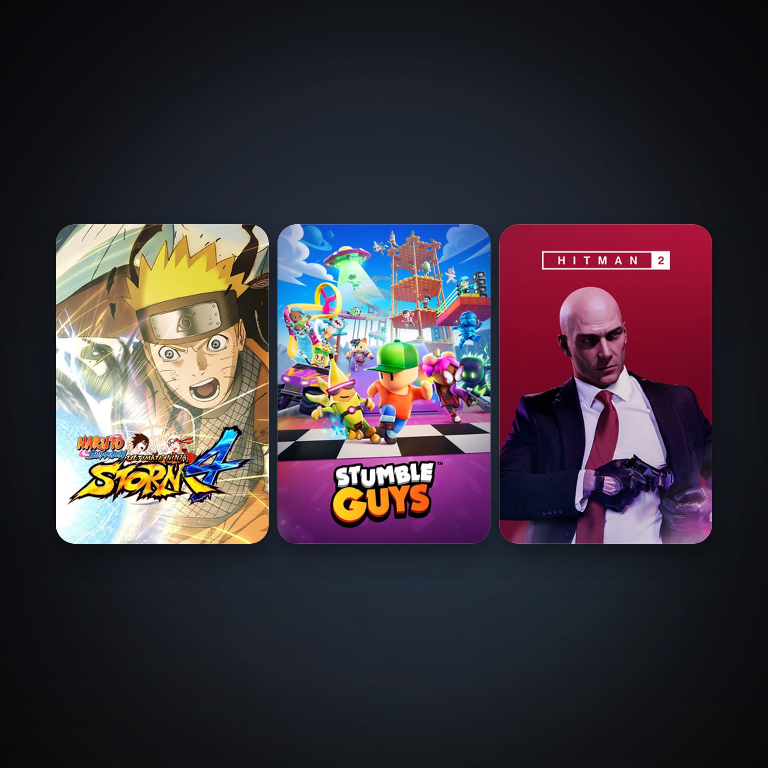 NARUTO SHIPPUDEN: Ultimate Ninja STORM 4 + HITMAN 2, 8 games, clean — HabibiAccounts