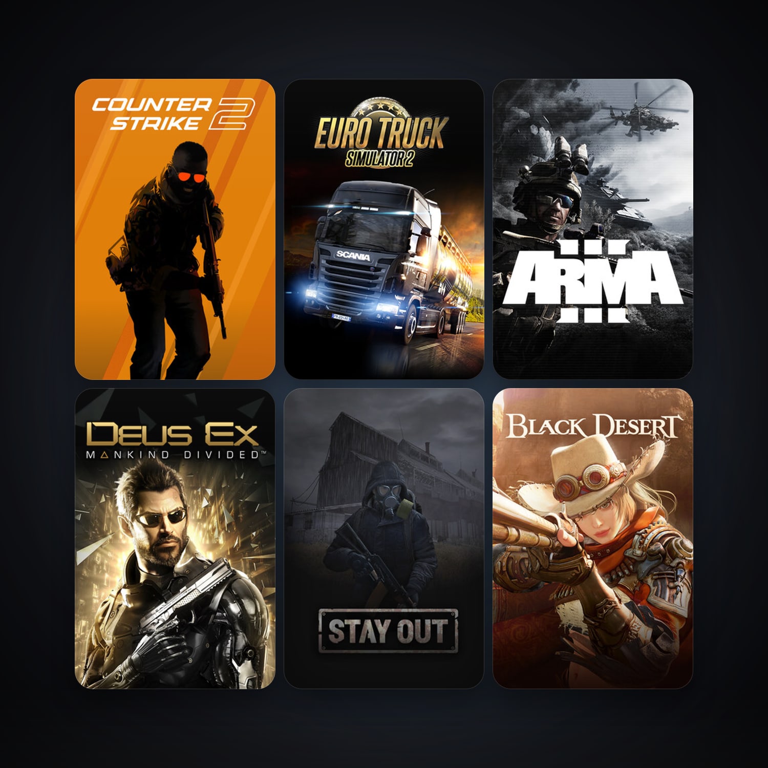 CS2 Prime + Mirror's Edge, 72 games, Steam 17, clean — HabibiAccounts