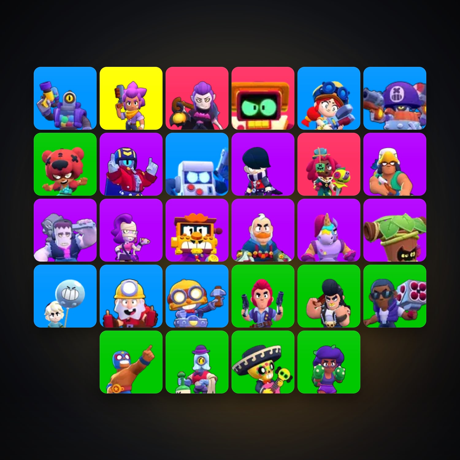 28 Brawlers | 2.6K Trophies — HabibiAccounts