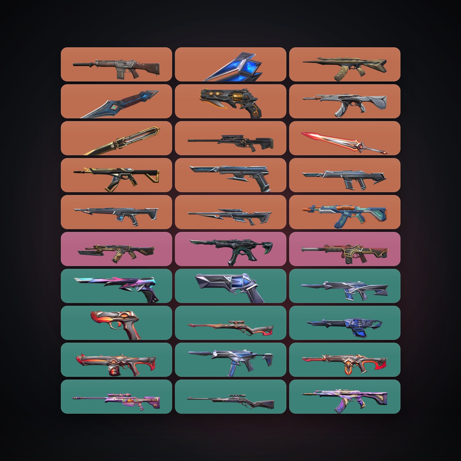 EU Silver 2 locker — 4 knives, 45 skins, lvl 146 — HabibiAccounts