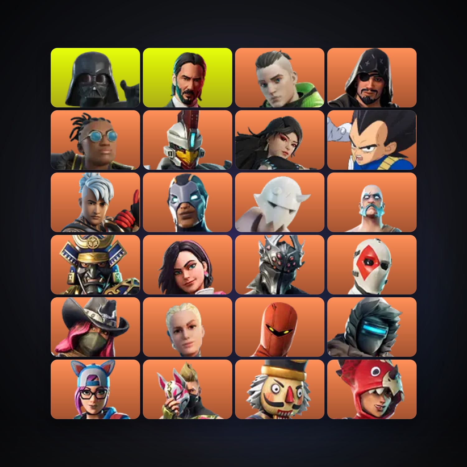 Twyn — Blackheart — 169 skins — 5K V-Bucks — lvl 2250 — HabibiAccounts