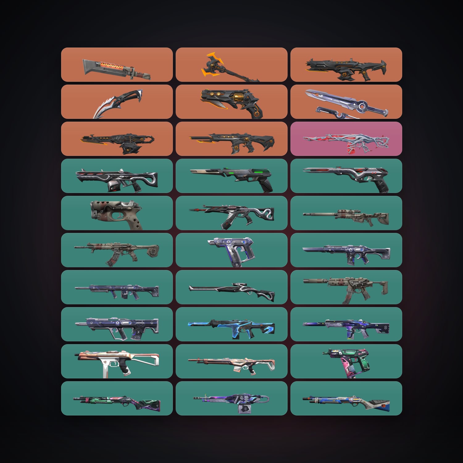 LA Bronze 2 locker — 4 knives, 47 skins, lvl 150 — HabibiAccounts