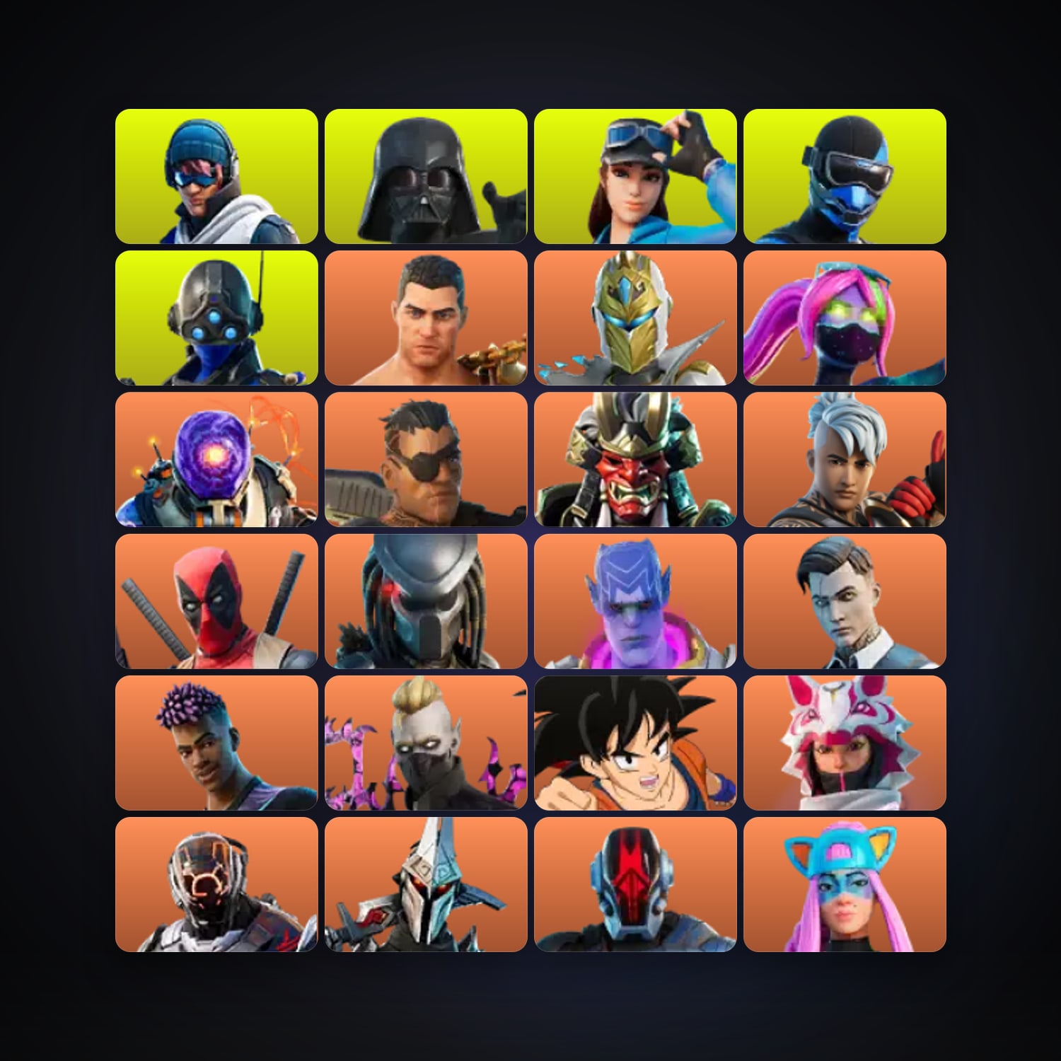 Menace — Spectra Knight — 352 skins — 50 V-Bucks — lvl 2220 — HabibiAccounts