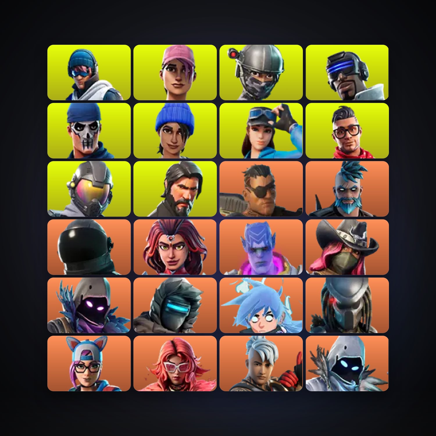 Joey — Omegarok — 254 skins — 4K V-Bucks — lvl 5207 — HabibiAccounts