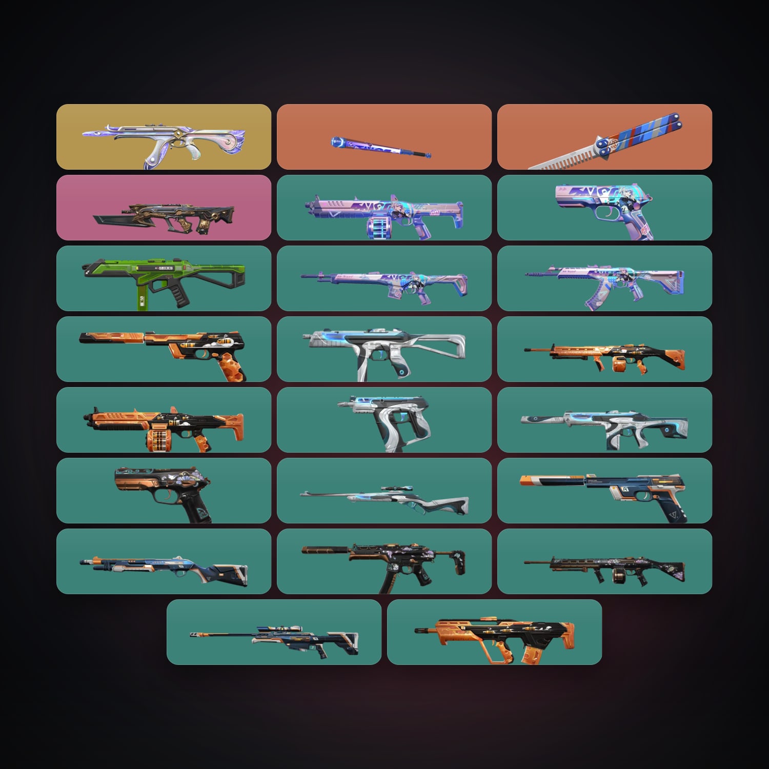 EU Iron 3 locker — 2 knives, 23 skins, lvl 42 — HabibiAccounts