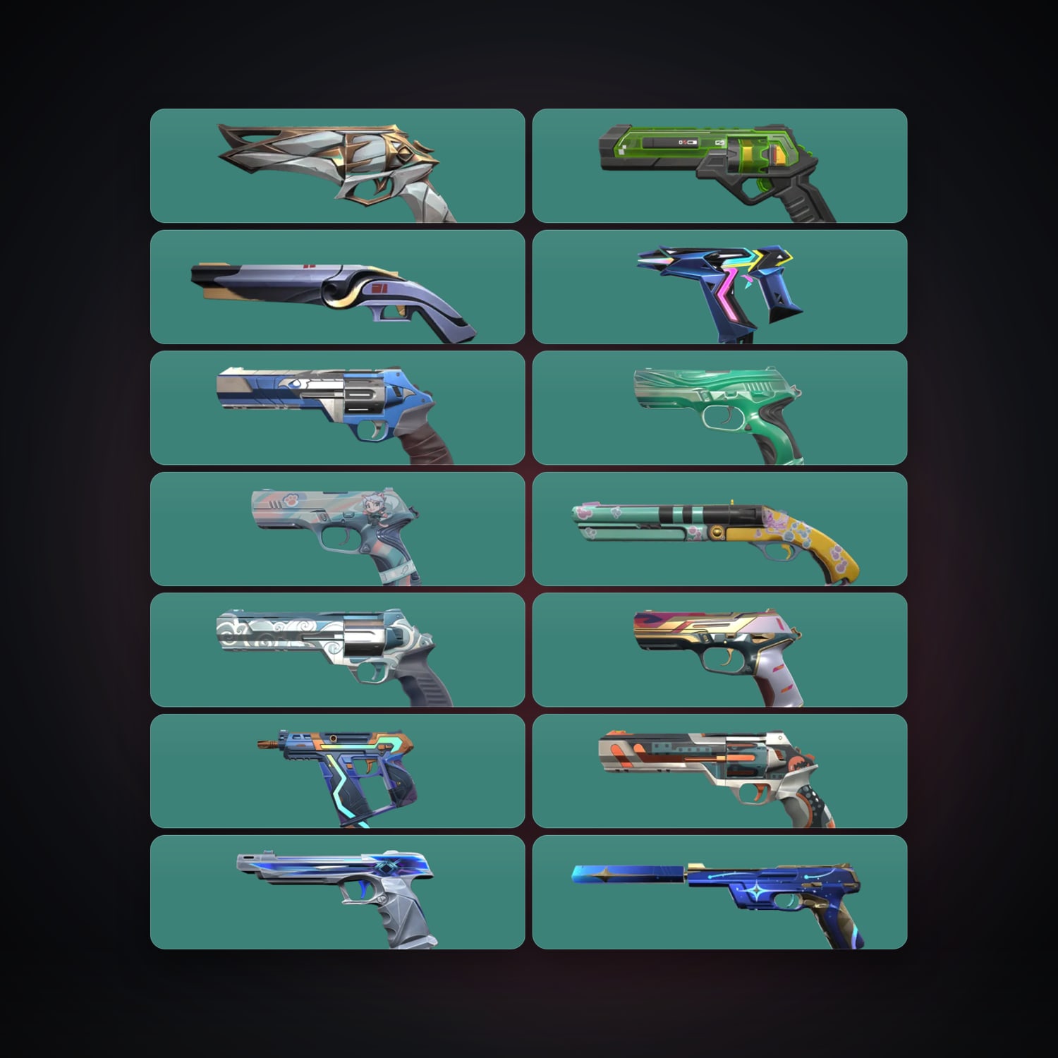 AP Gold 1 locker — 14 skins, lvl 221 · 259329869 — HabibiAccounts