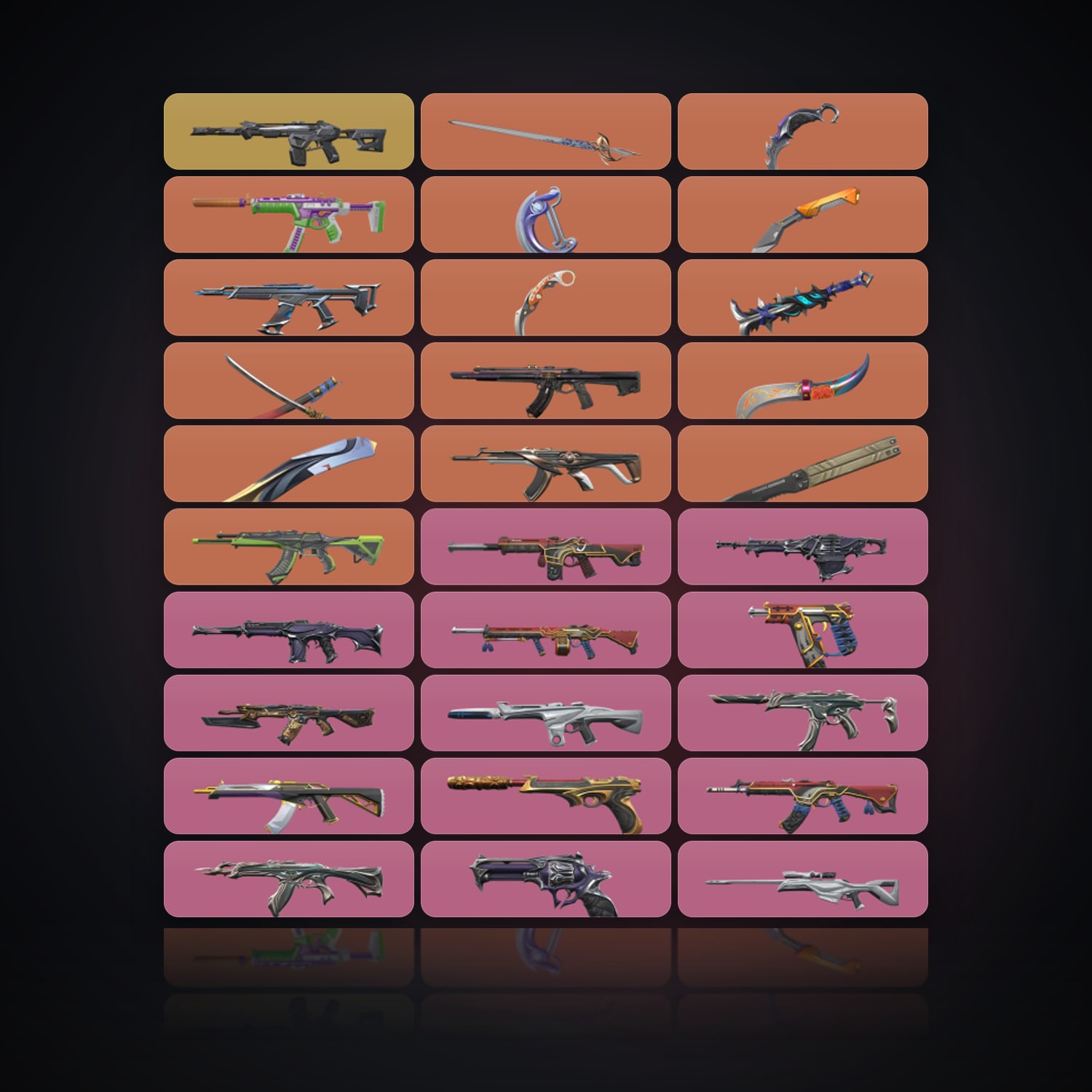21 Rank | EU Server | 159 Skins | 10 Knives | Level 619 — HabibiAccounts