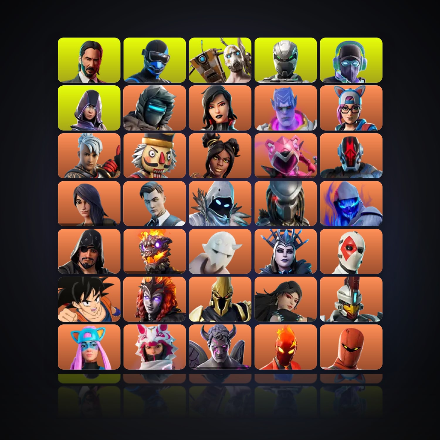 Fortnite | 249 Skins | 2K V-Bucks | Level 1583 | 381 Wins — HabibiAccounts