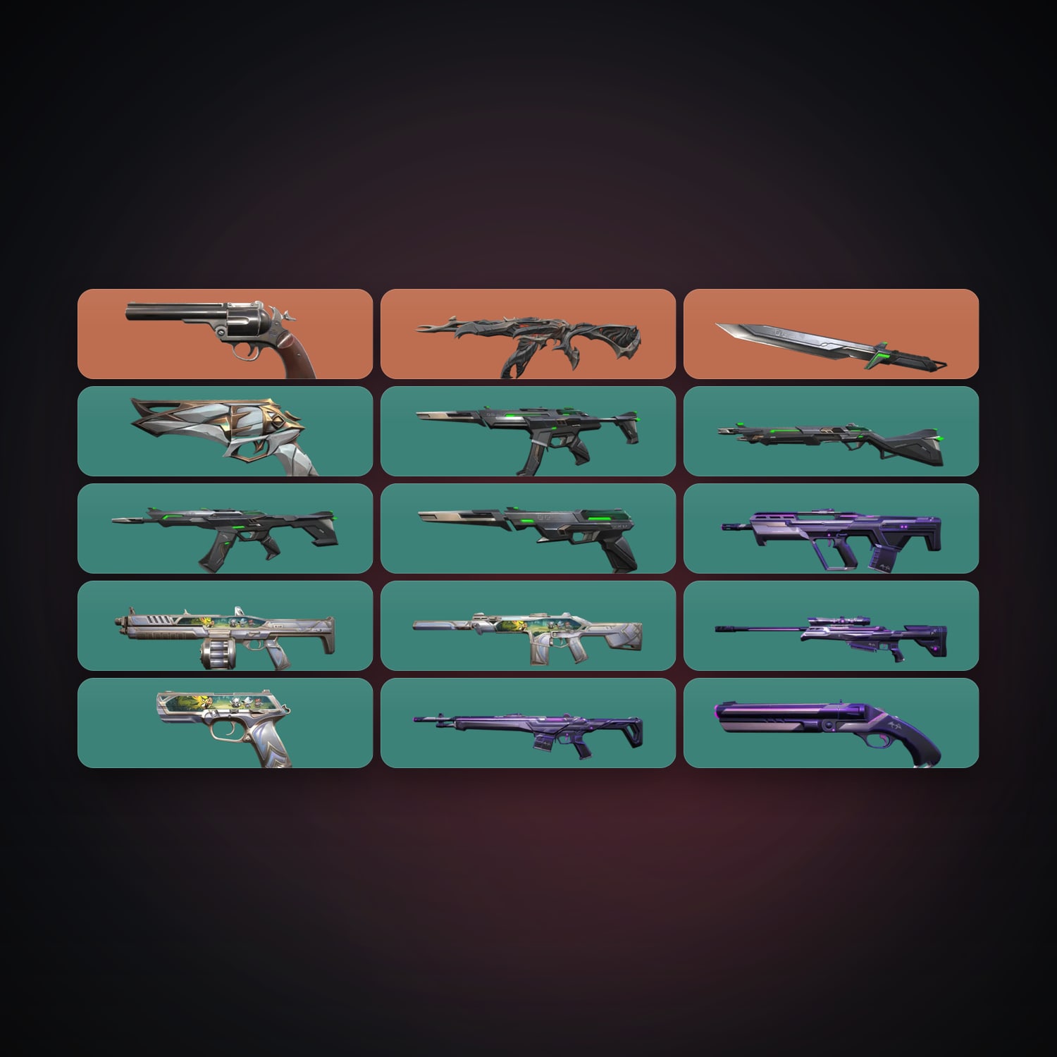 KR Silver 1 locker — 1 knives, 15 skins, lvl 48 — HabibiAccounts