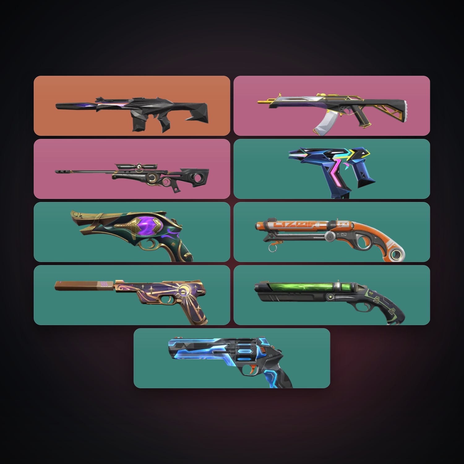 LA Gold 3 locker — 10 skins, lvl 175 — HabibiAccounts