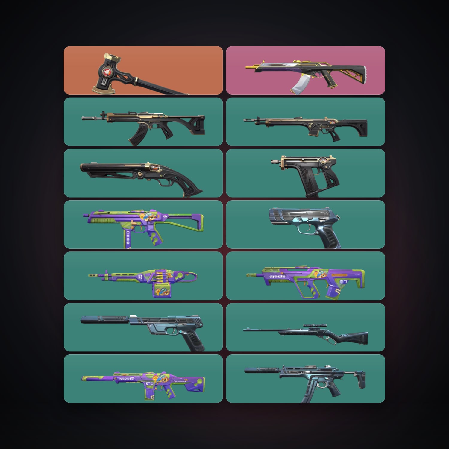 AP Silver 1 locker — 1 knives, 14 skins, lvl 74 — HabibiAccounts