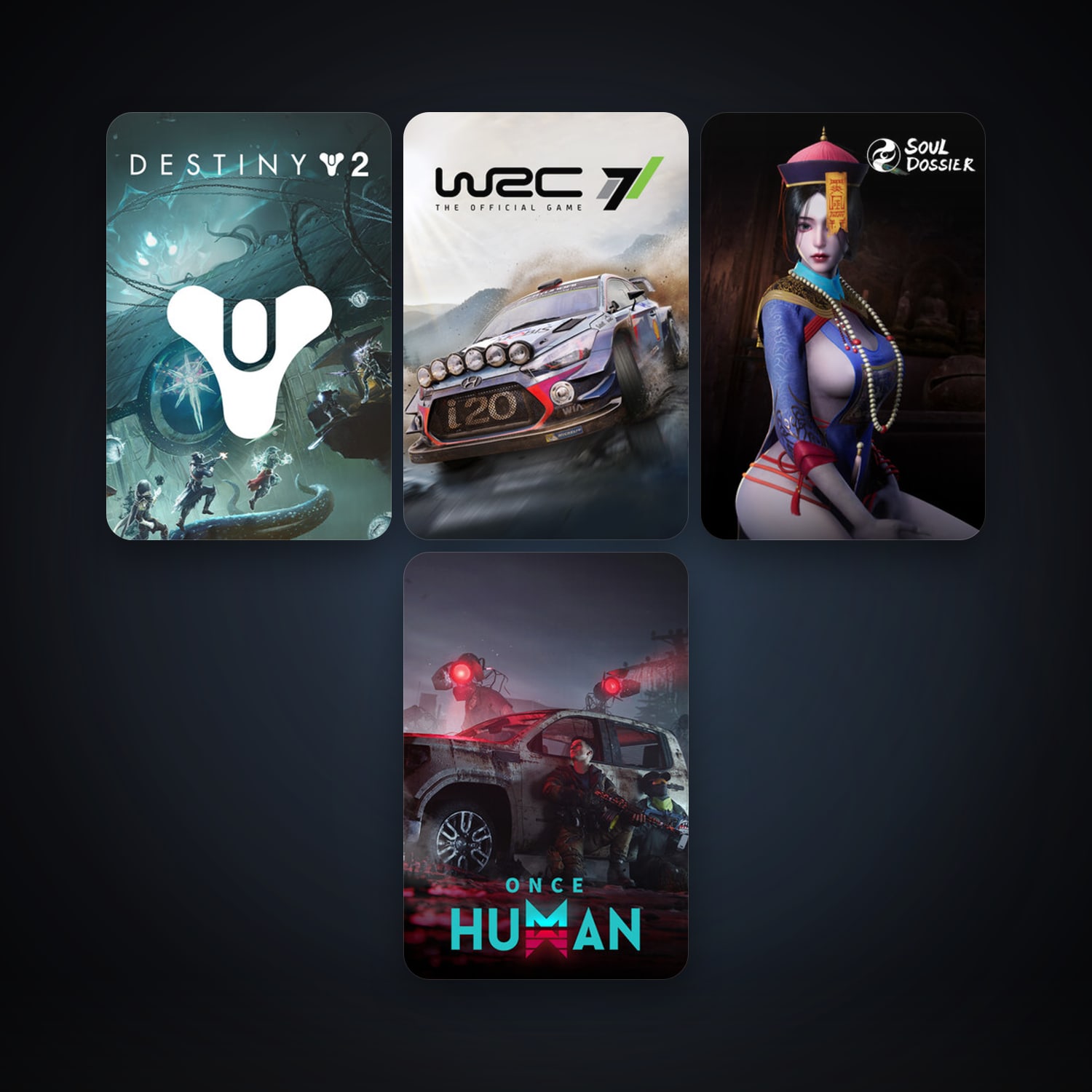 WRC 7 FIA World Rally Championship + Destiny 2, 11 games, clean — HabibiAccounts
