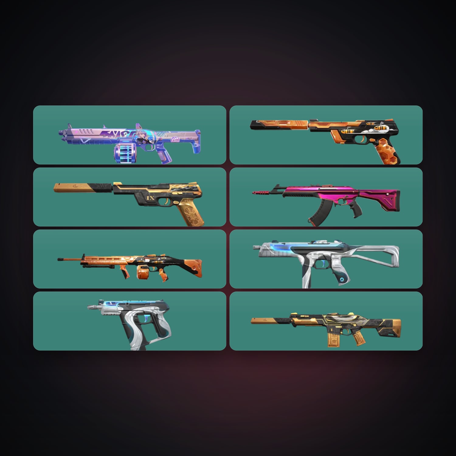 EU Iron 3 locker — 8 skins, lvl 25 — HabibiAccounts