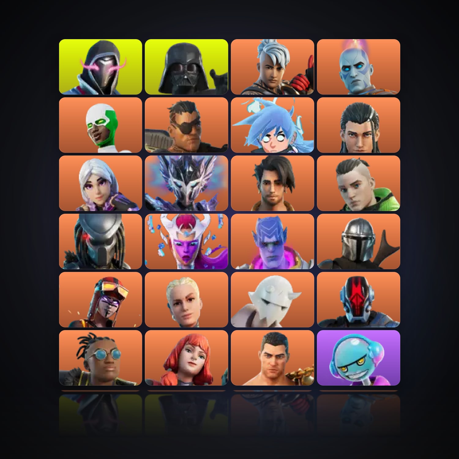 Fortnite | 106 Skins | 1K V-Bucks | Level 1614 | 175 Wins — HabibiAccounts