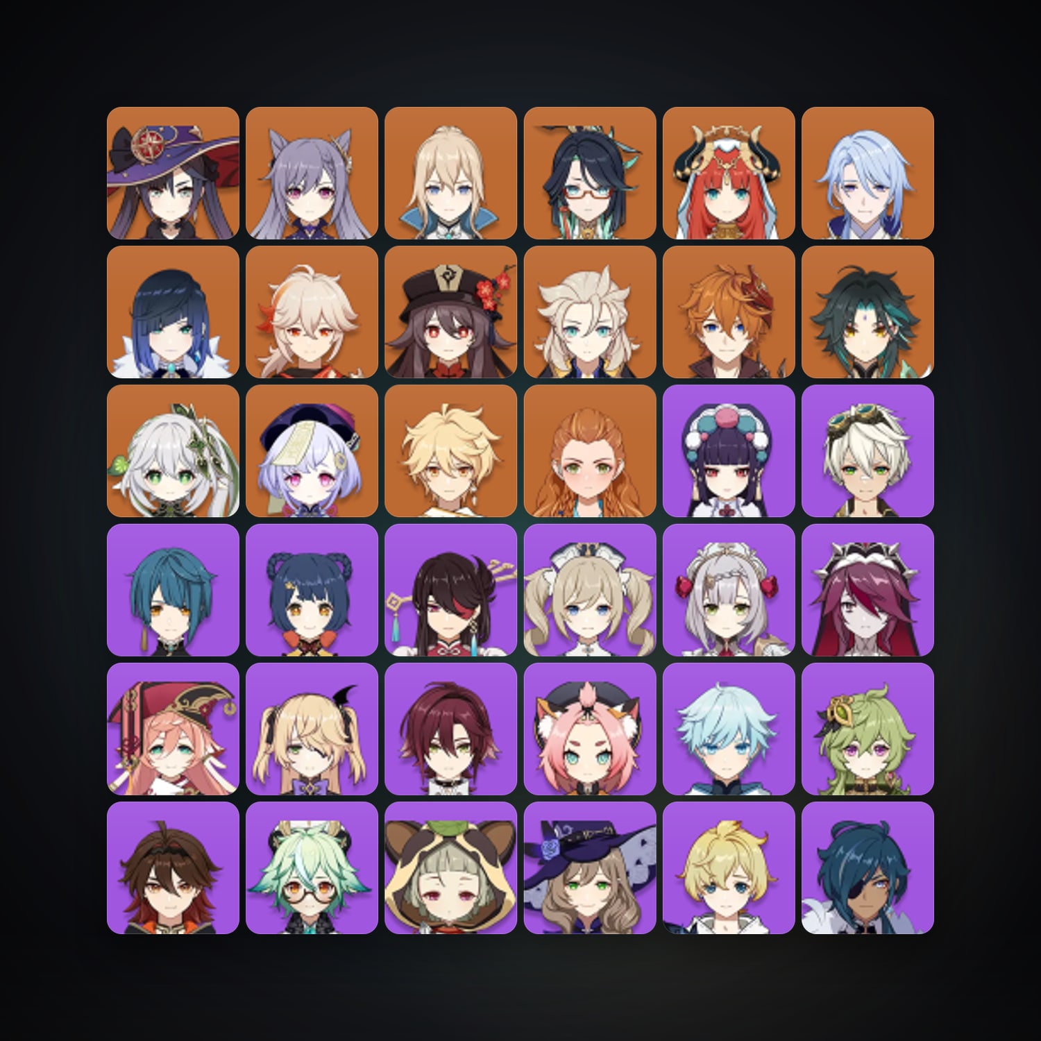 Genshin Impact | AR 59 | 51 Chars | 14× 5★ — HabibiAccounts
