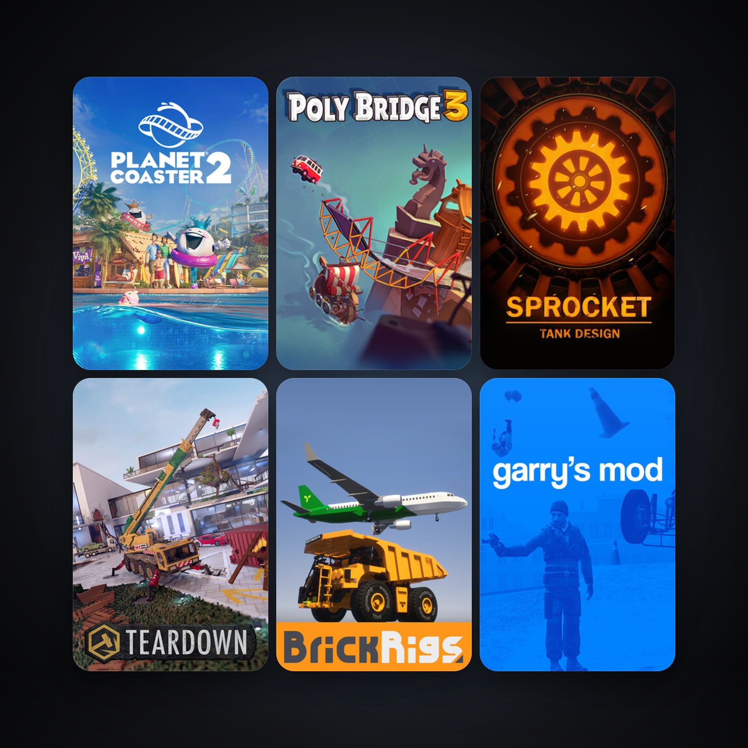 Garry's Mod + DCS World Steam Edition, 31 games, clean — HabibiAccounts