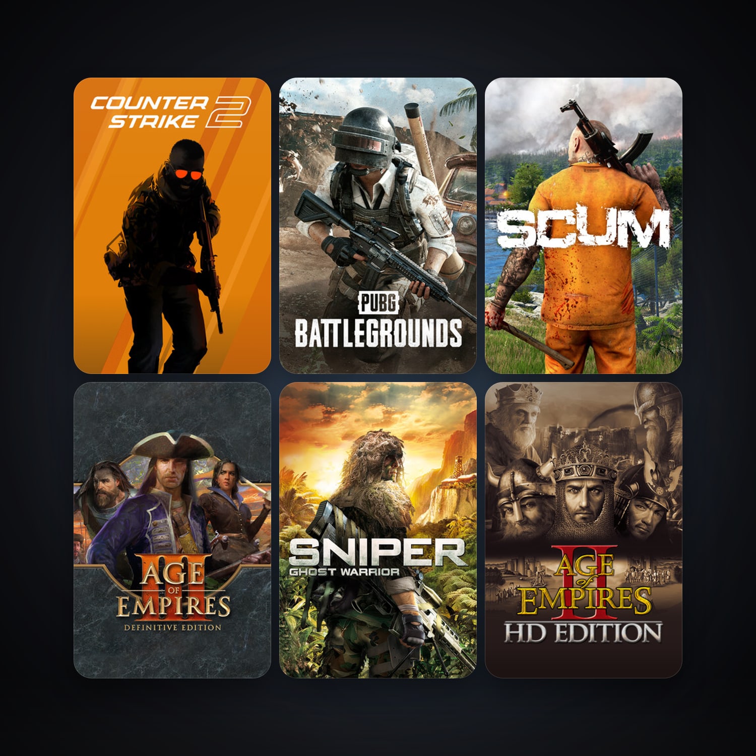 CS2 Prime + Sniper: Ghost Warrior, 27 games, clean — HabibiAccounts