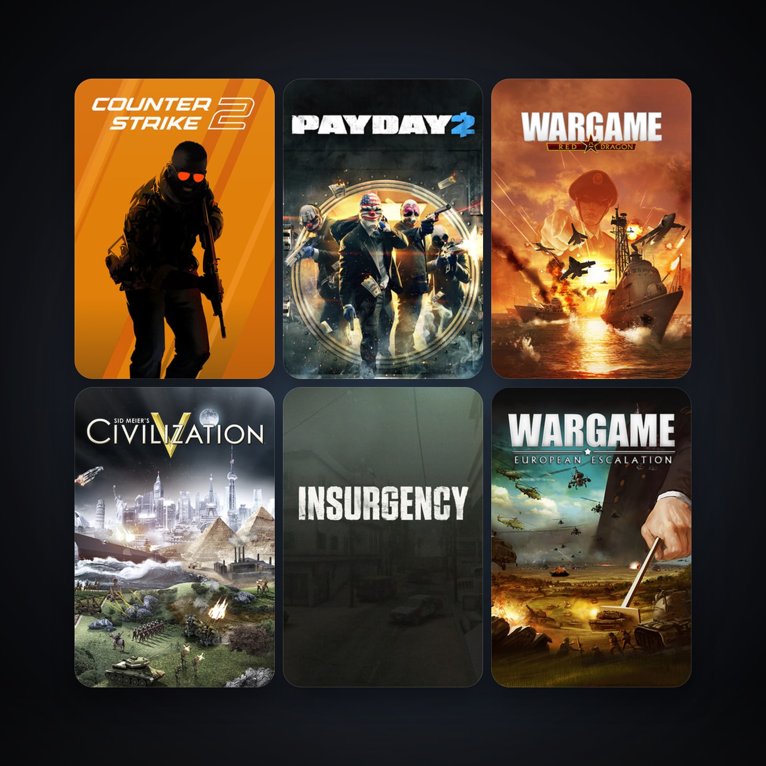 CS2 Prime + Just Cause 2, 21 games, Steam 19, clean — HabibiAccounts