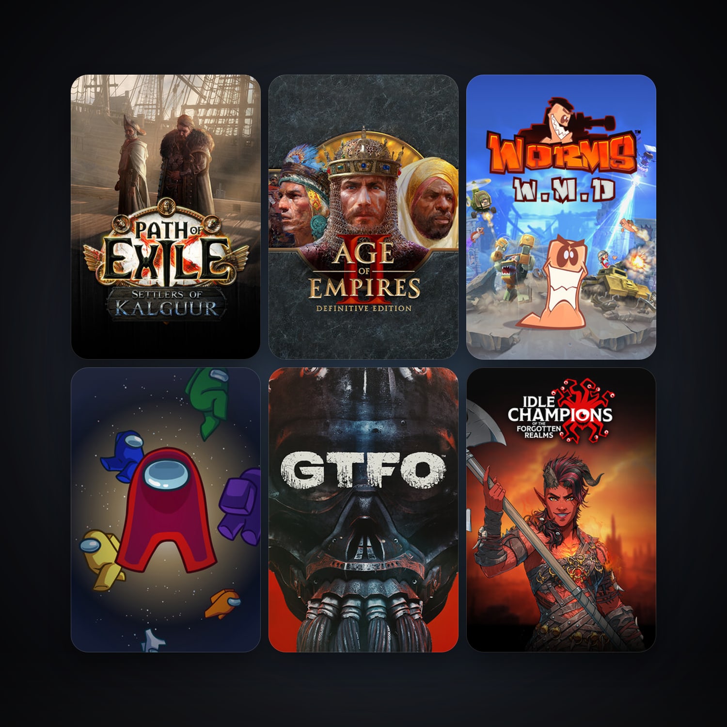 Path of Exile + Worms W.M.D, 9 games, clean — HabibiAccounts
