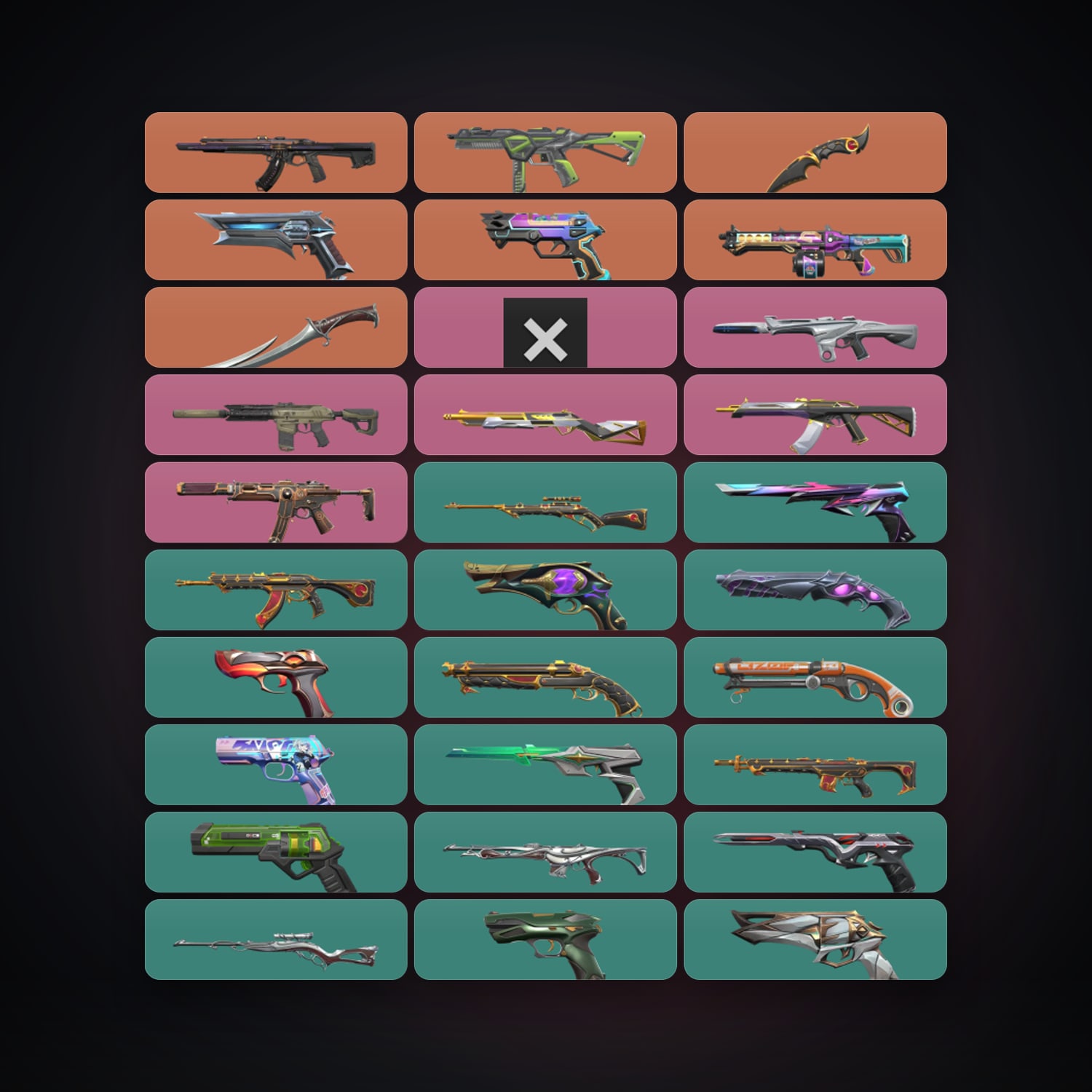 EU Diamond 3 locker — 2 knives, 76 skins, lvl 663 — HabibiAccounts