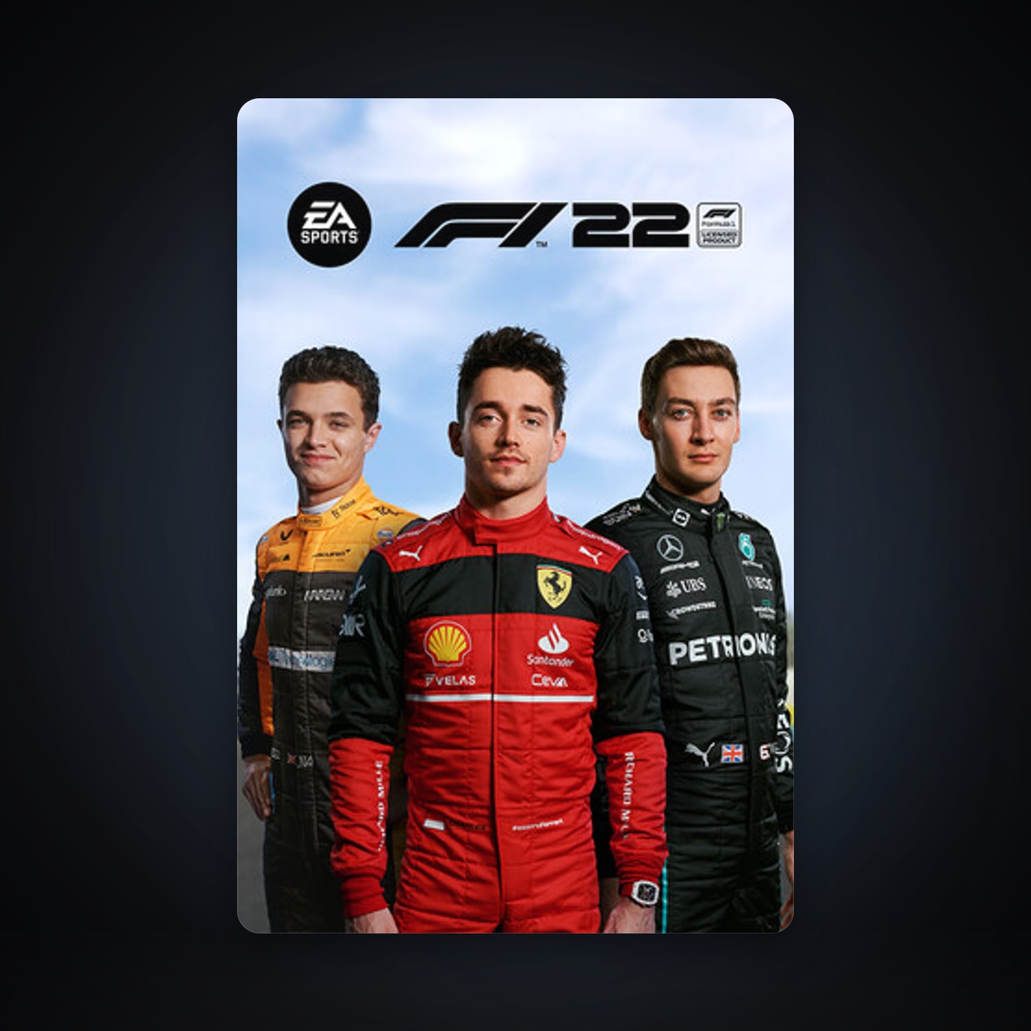 F1 22, 2 games, clean — HabibiAccounts