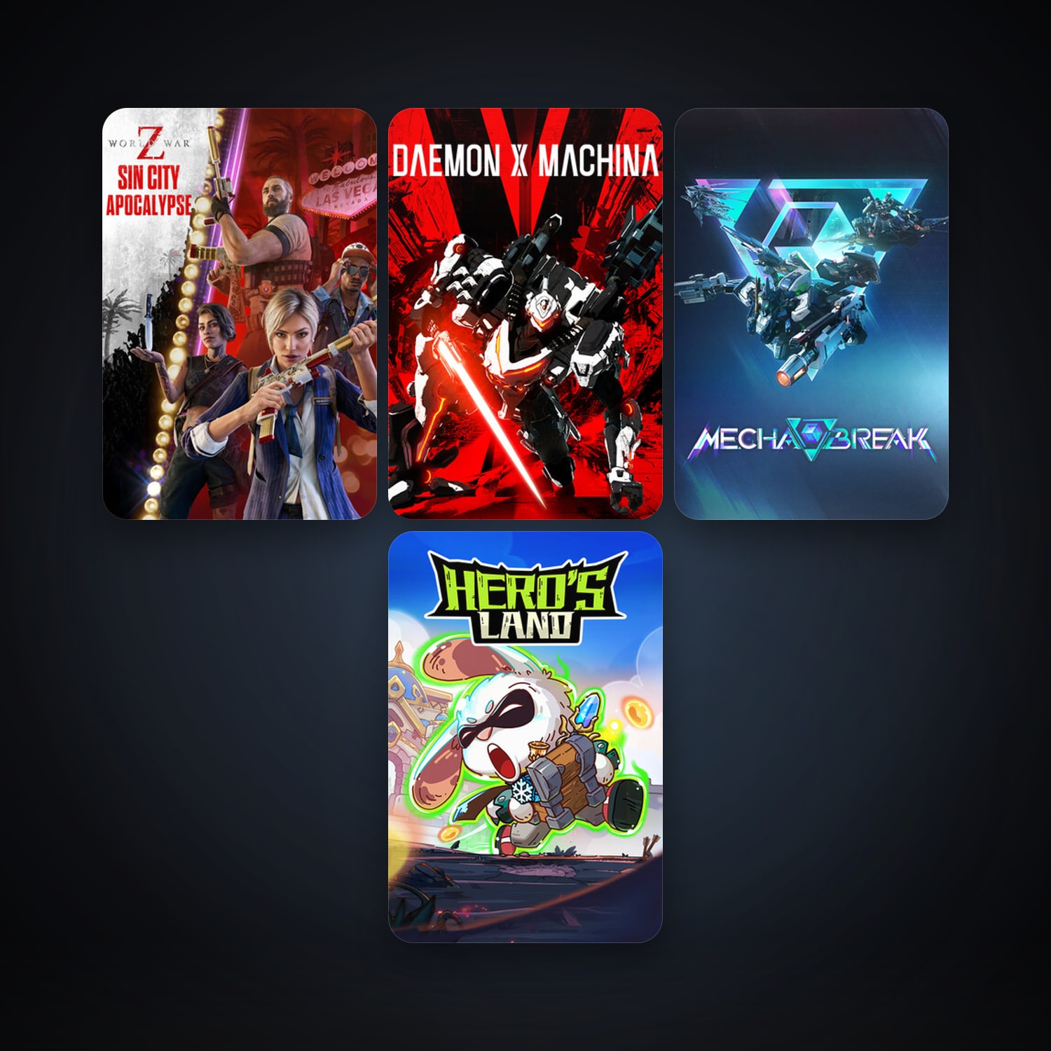 World War Z: Aftermath + DAEMON X MACHINA, 9 games, clean — HabibiAccounts
