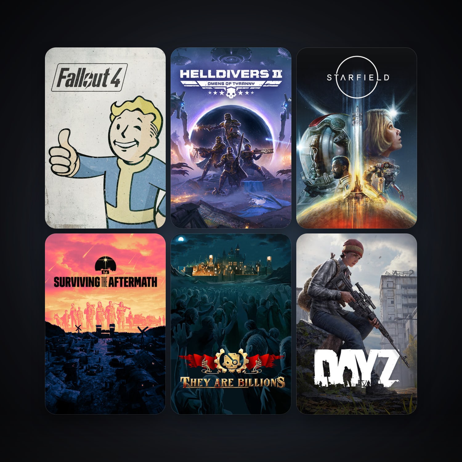 DayZ + 7 Days to Die, 85 games, Steam 11, clean — HabibiAccounts
