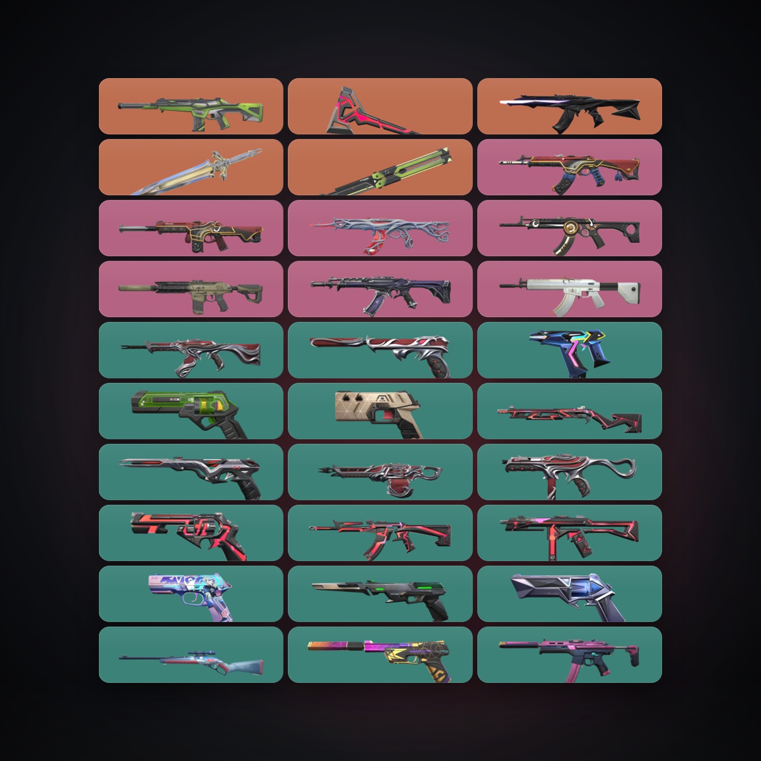 EU Plat 1 locker — 3 knives, 50 skins, lvl 344 — HabibiAccounts