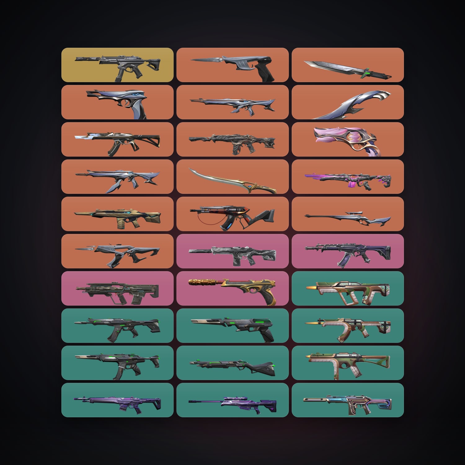 NA Iron 3 locker — 3 knives, 42 skins, lvl 53 — HabibiAccounts