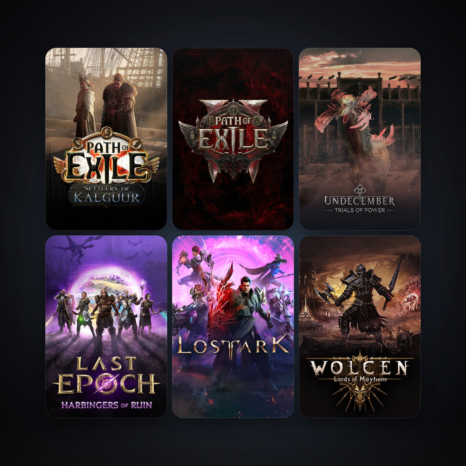 Darksiders + Path of Exile, 18 games, clean — HabibiAccounts