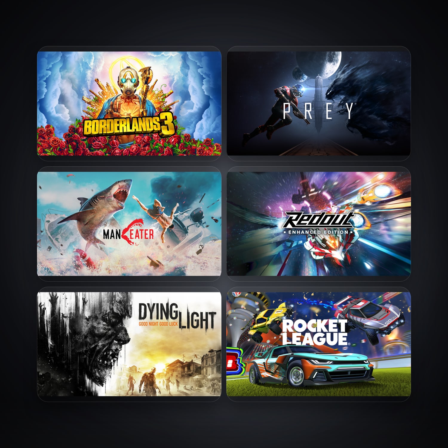 Epic Borderlands 3 + PREY — ID — 7 games — HabibiAccounts