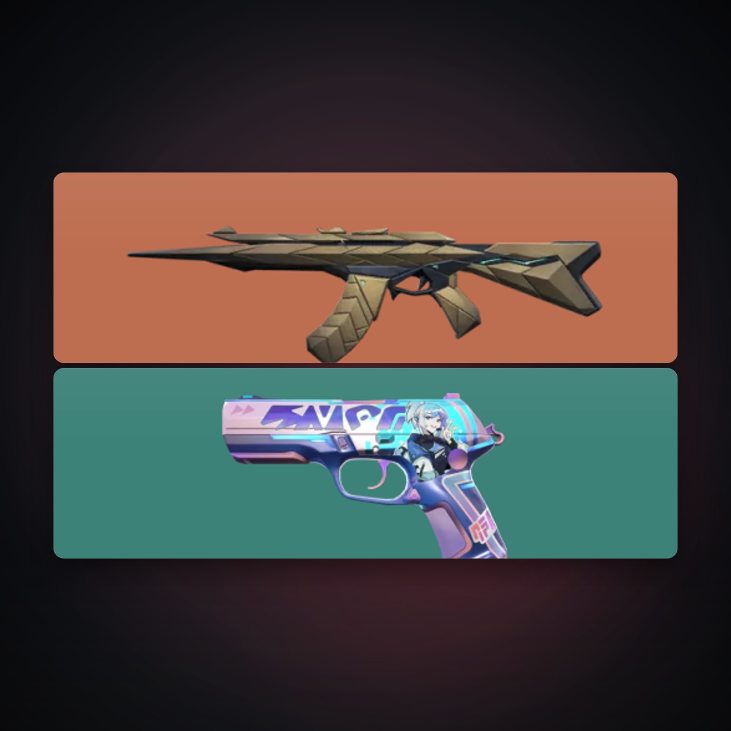 NA Silver 2 locker — 2 skins, lvl 50 — HabibiAccounts