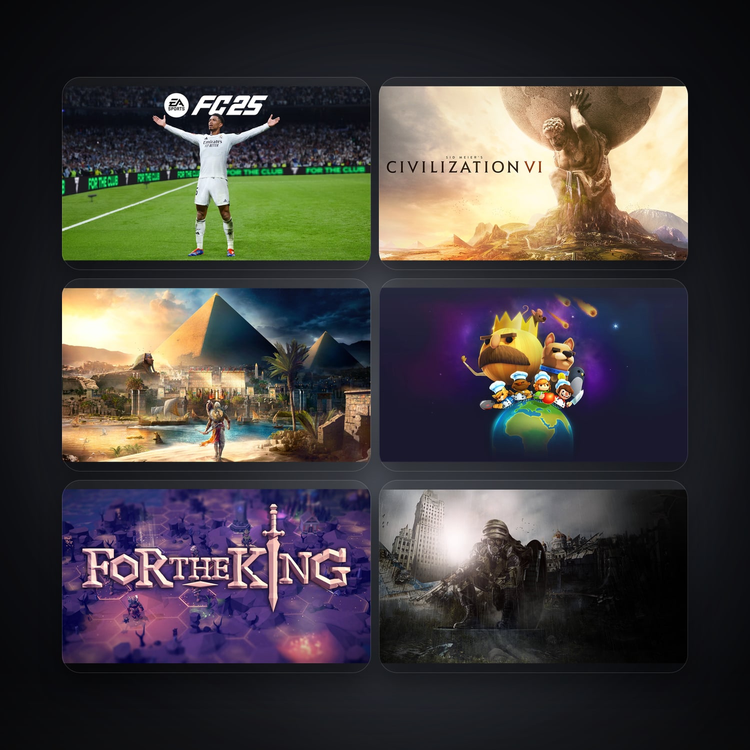 Epic EA SPORTS FC 25 + Sid Meier's Civilization VI — TR — 73 games — HabibiAccounts